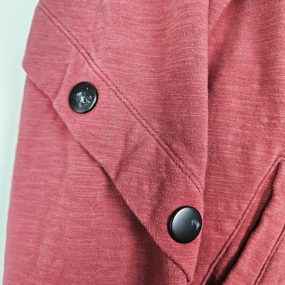 CAbi #4122 Training Jacket Burgundy Full Zip Long Sleeve Stretch XXL - Picture 5 of 8